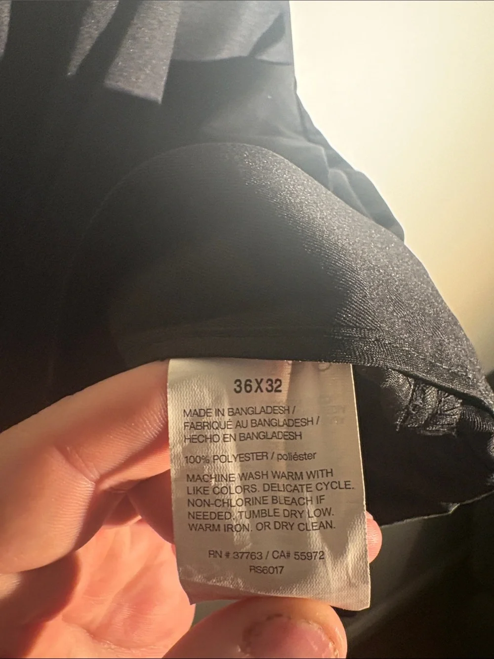 Perry Ellis Men's Dress Pants - Black and Navy